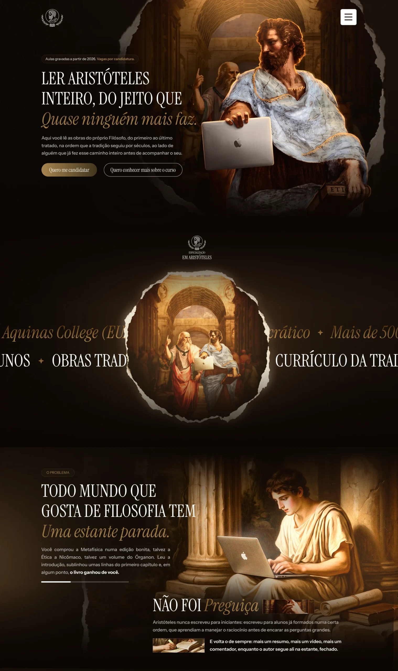 Website — projeto de Eduardo Torres