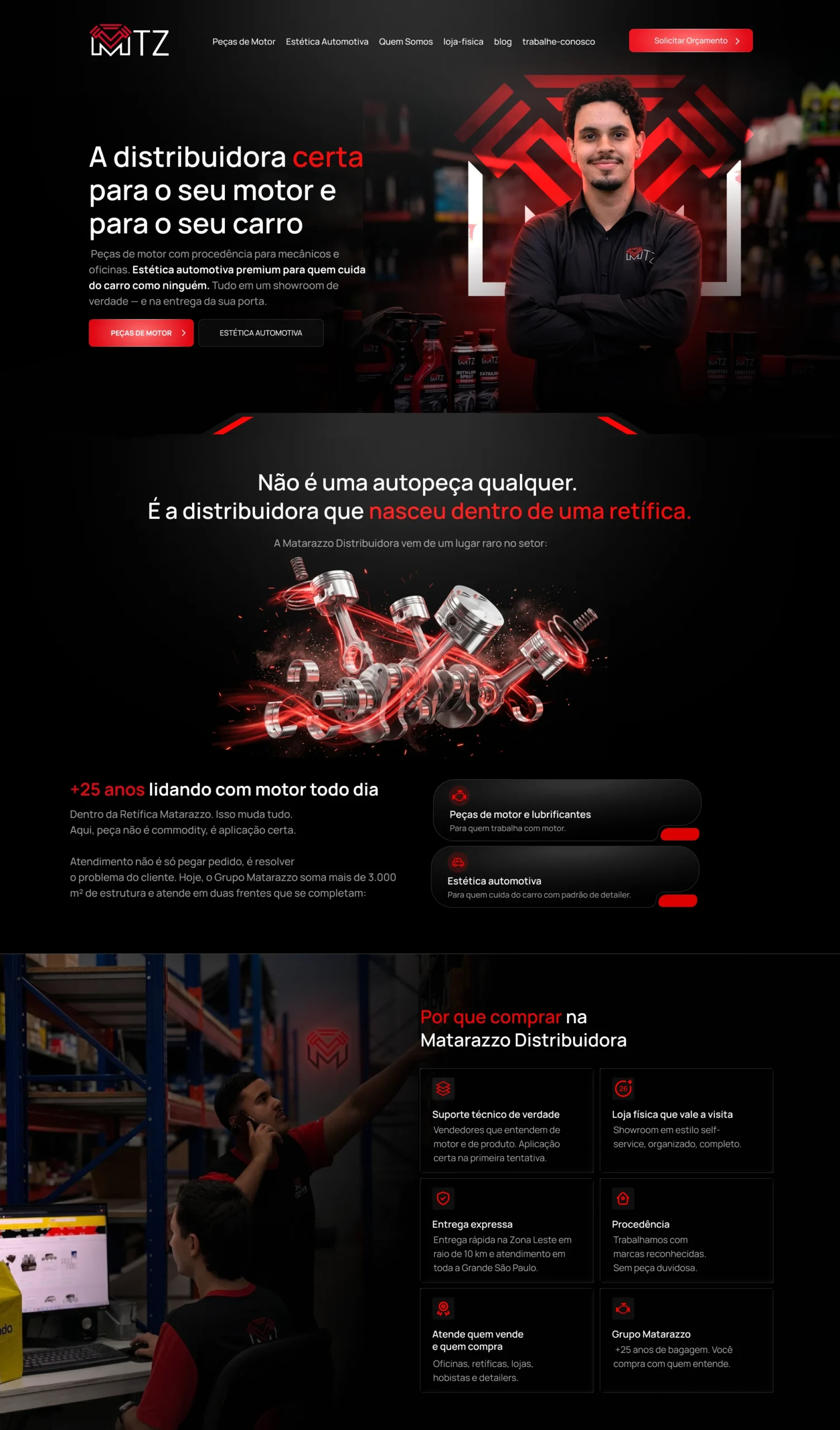 Website — projeto de Eduardo Torres