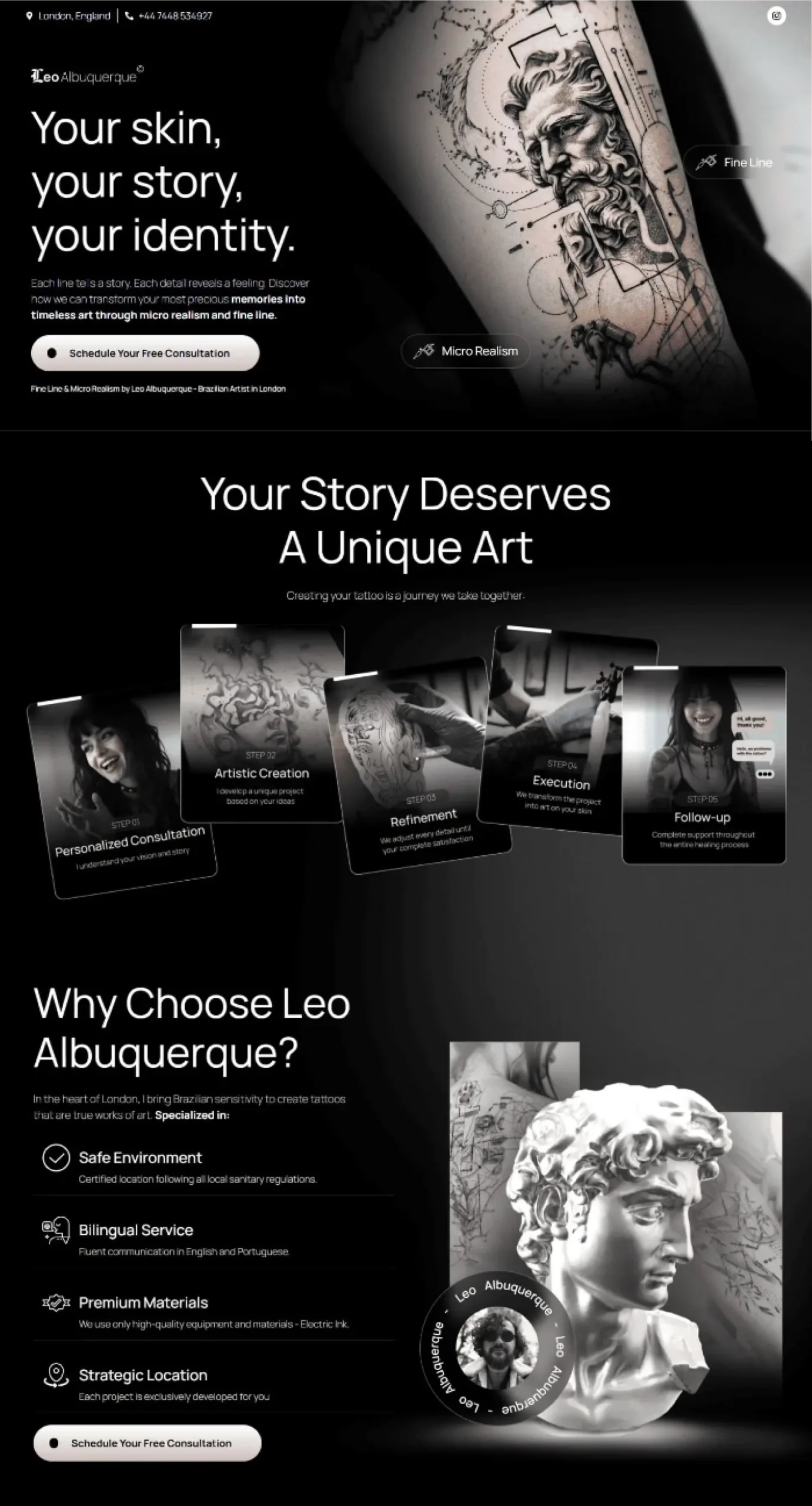 Website — projeto de Eduardo Torres