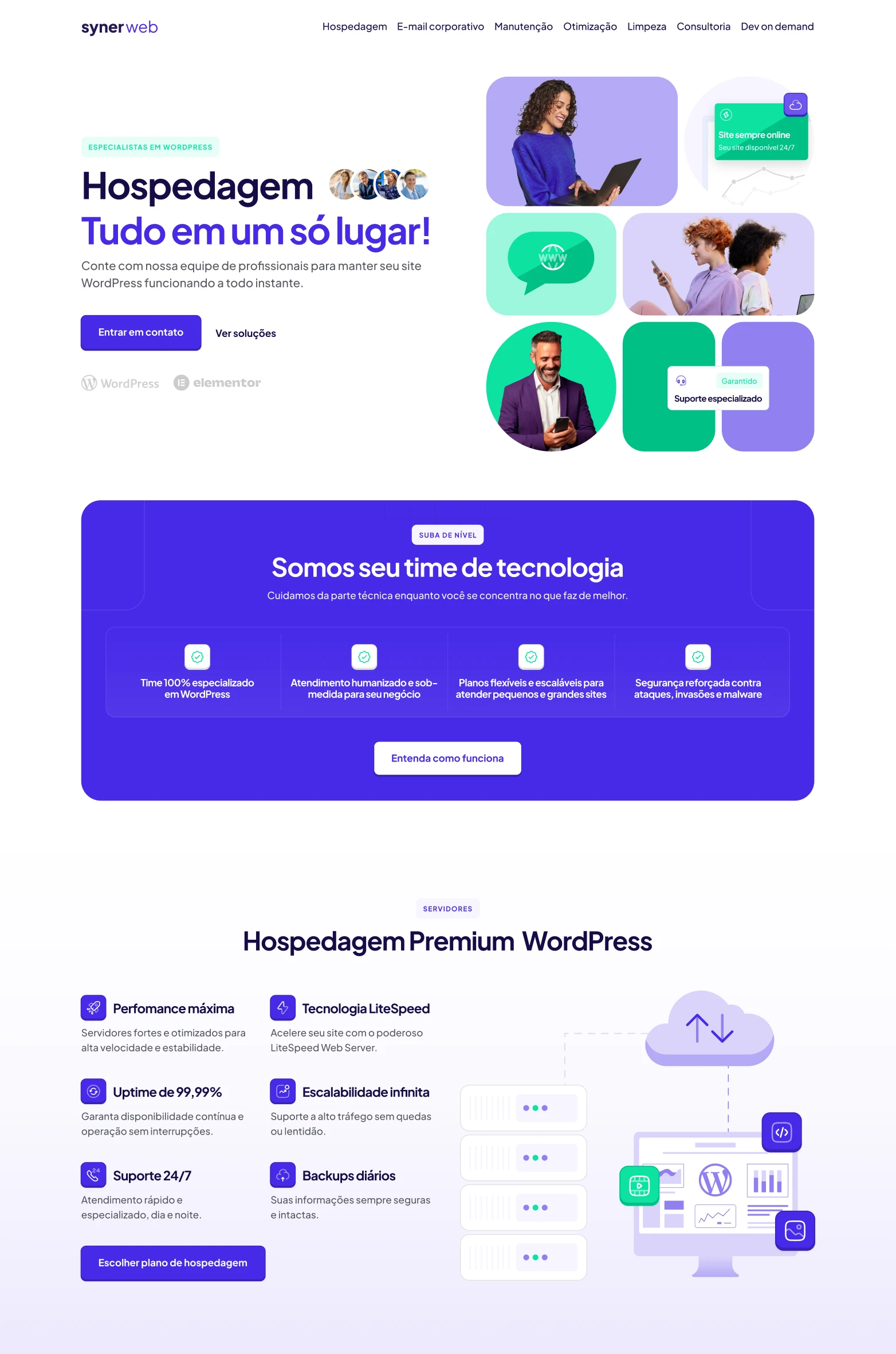 Website — projeto de Eduardo Torres
