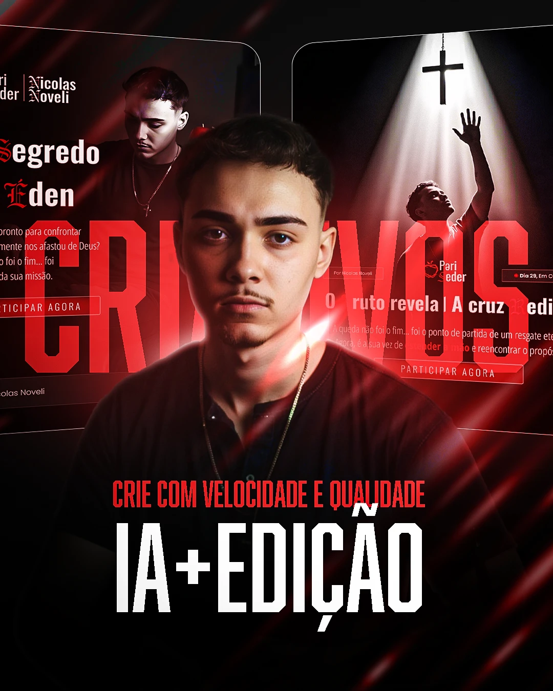 Social media — IA + Edição